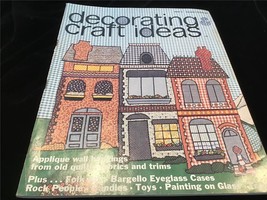 Decorating &amp; Craft Ideas Magazine November 1975 Applique Wall Hangings,Folk Art - £8.01 GBP