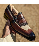 New Loafers for Men Tassels Mixed Colors Round Toe Slip-On - $178.29 CAD