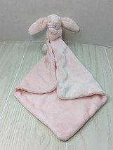 Jellycat Bunny rabbit plush pink baby security blanket lovey  - $7.91