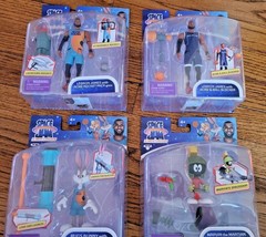 Space Jam A New Legacy Complete Action Figure 4 Set Lebron James Bugs Bunny - £27.67 GBP