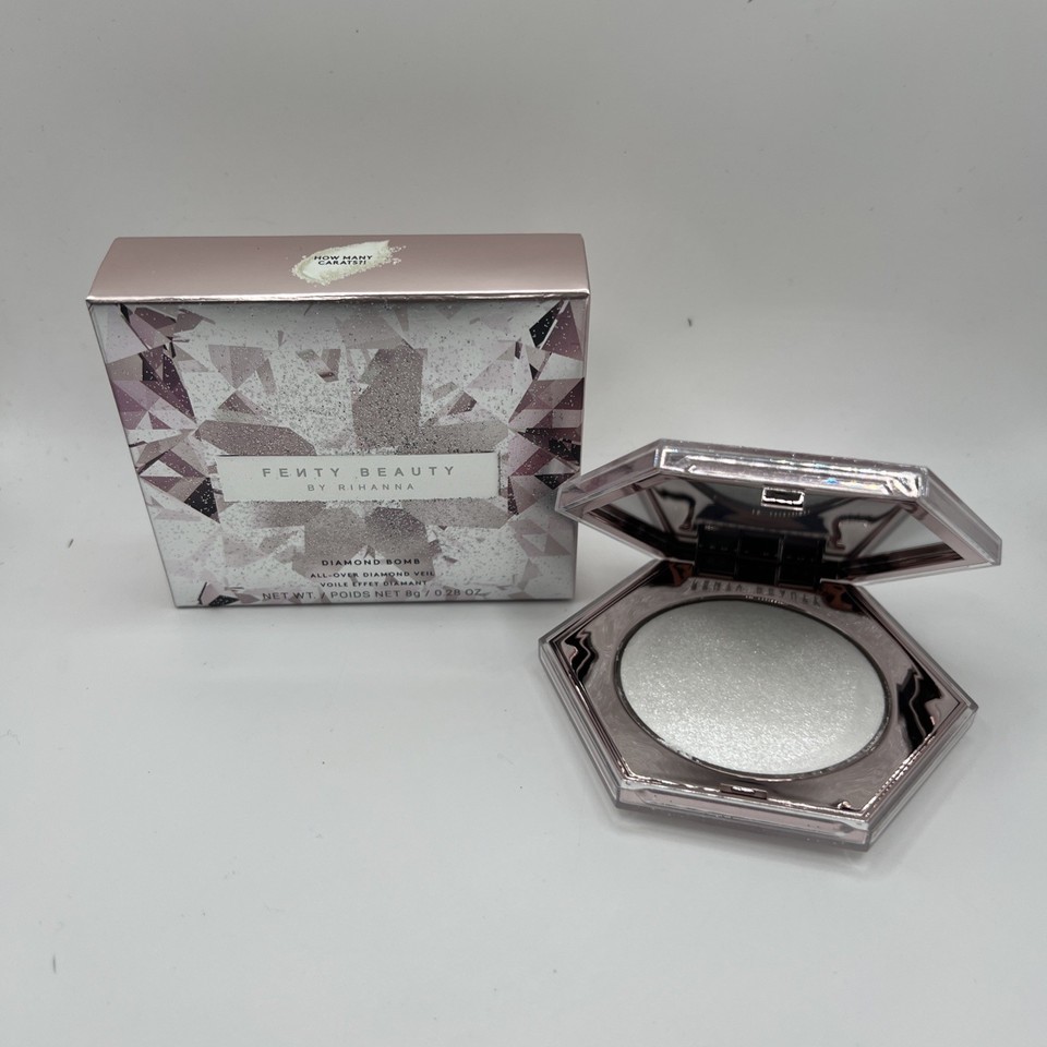 Fenty Beauty Diamond Bomb All Over Diamond Veil HOW MANY CARATS?! 0.28oz... - $24.74