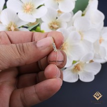 Harriet Natural Diamond Gold Bar Stud, 14K Gold Piercing for women, 10k ... - $3,561.66 MXN