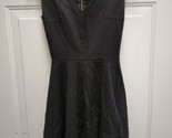Bar III Black Sleeveless A Line Zipper Back Dress - £11.64 GBP