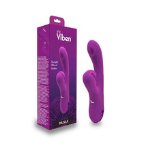 Viben Zazzle Thumping Rabbit With Clitoral Suction Berry - $97.50