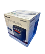 WeWarm 6 Element Quartz Infrared Electric Space Heater w/Remote Black New - $54.44