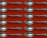 Decor by Gorham Sterling Silver Teaspoon Set 12 Pieces 6&quot; - £463.89 GBP