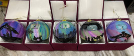 Lot Of 5 Young Living Essential Oils Christmas Palm Tree Ornament 4” Nativity, - £22.55 GBP