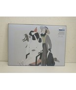 Kushana Bush Nude With Ashtray Third Drawer Down 100% Linen Tea Towel - $19.79