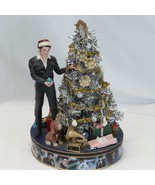 Bradford Exchange Elvis Rock N Roll Christmas Tree Figure Collectible Mu... - £155.32 GBP