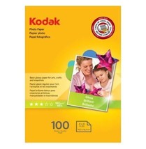 Kodak Photo Paper 4&quot;x6&quot;, 100 Sheets, Gloss Finish - £16.25 GBP