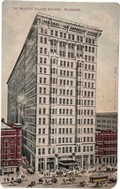 The Majestic Theatre Building, Milwaukee, Wisconsin, vintage postcard 1910 - £9.39 GBP