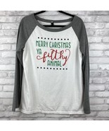 Home Alone Merry Christmas Ya Filthy Animal Unisex T-Shirt Size XL Ragla... - £13.59 GBP