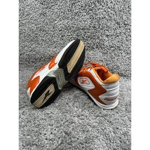 Men&#39;s Rebook Size 15 Orange White Casual Running Shoes Lace Up - £44.32 GBP