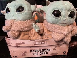 Star Wars Mattel Mandalorian The Child 8&quot; Baby Yoda Grogu Plush - $28.00
