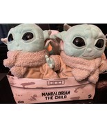 Star Wars Mattel Mandalorian The Child 8&quot; Baby Yoda Grogu Plush - £21.96 GBP