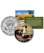 KING COBRA * Collectible Reptiles * JFK Half Dollar US Colorized Coin SNAKE - €10,40 EUR
