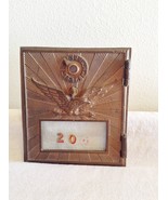 Antique VTG US Mail USPS Post Office PO Combination Box Door Flying Eagl... - $776.96 MXN