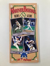 1985 MLB Seattle Mariners Baseball Media Guide Jim Beattie, Alvin Davis - $9.45