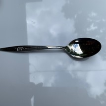 Oneida Lasting Rose Deluxe Stainless Modern Hollow Table Spoon - £7.78 GBP