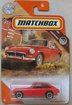 DieCast Matchbox 1971 MGB Coupe, MBX Countryside 61/100 (Red) - $5.89