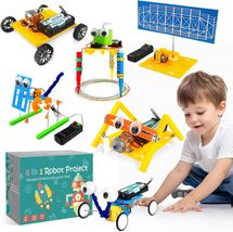 【6 Set】 STEM Projects for Kids Aged 6-8, Electronic Science Kits for Boy 8-12, S - £17.76 GBP