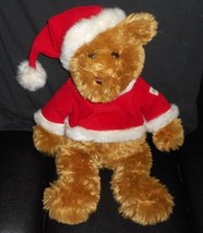 ST. NICHOLAS SQUARE 2005 KOHL&#39;S CHRISTMAS TEDDY BEAR STUFFED ANIMAL PLUS... - £22.41 GBP
