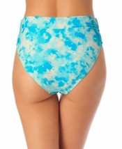 Bikini Bottoms High Waist Blue Tie Dye Juniors Medium California Waves $19 -NWT - £4.24 GBP