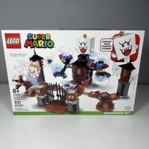 LEGO Super Mario: King Boo and the Haunted Yard Expansion Set (71377) NIB - £51.43 GBP
