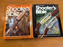 Set of 2 Shooter&#39;s Bible 1983 &amp; 1998 -- Paperback -- Rifles Handguns Shotguns - £14.08 GBP