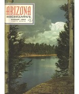 1961 AUGUST ARIZONA HIGHWAYS MEDICINE MAN FISHING  RT 3 TUBA CITY FORT D... - $27.00