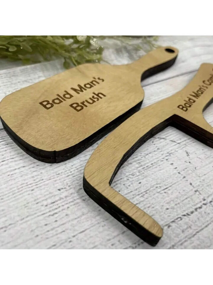 Funny Comb for Bald Men Novelty Gift for Adults Father’s Day Christmas Item image 5