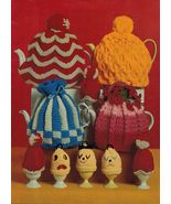 Vtg 40 Bazaar Baby Gifts Toys Doll Cosies Household Fashion Knit Crochet... - £10.20 GBP