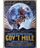 Gov&#39;t Mule metal hanging wall sign - £18.94 GBP