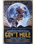 Gov&#39;t Mule metal hanging wall sign - $24.23