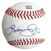 Jordan Lyles Kansas City Royals Signed Baseball Texas Rangers Orioles Proof COA - £54.00 GBP