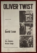 Original Movie Poster Oliver Twist 1948 David Lean John Howard Davies - £16.33 GBP