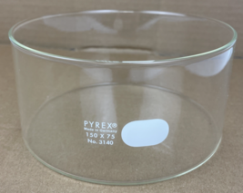 Vintage NO. 3140 PYREX® 150 x 75 Crystallizing Dish Made in Germany - LOOK - $29.69