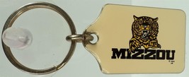 Vintage 1980 Mizzou Missouri Tigers Logo Keychain Key Ring - £15.50 GBP