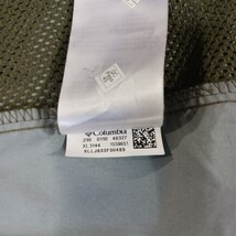 Columbia XL3144 Women's Green Windbreaker Zip Up Hooded Nylon Jacket Size Large image 5