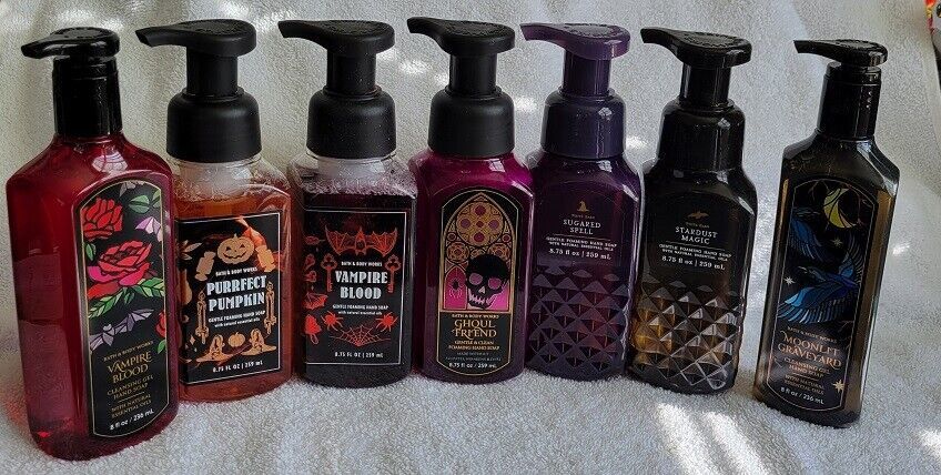 BBW Halloween Scents Foaming Hand Soaps – pick your chose of scent(s). - $7.00 - $8.00