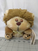 Mighty Star Blushers Lion Plush 7 Inch Brown Vintage Stuffed Animal Toy - $24.95