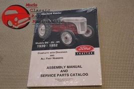 1939-1952 Ford 8N 9N 2N Tractor Assembly Manual Service Parts Catalog - £19.83 GBP
