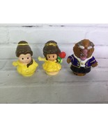 Fisher Price Little People Disney Beauty And The Beast Figures Princess ... - £12.07 GBP