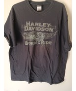 Harley Davidson T Shirt Caliente San Antonio Texas TX Men&#39;s XL 2007 Blac... - £18.50 GBP
