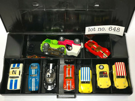 Unused 1971 AURORA 10pc T-Jet Thunderjet 500 Collection HO SLOT CAR Lot 648 C9 - $729.99