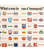 1976 Union Oil Company California Gas Monopoly Advertisement Automobilia... - $29.99