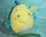 Disney Flounder The Little Mermaid Original Squishmallow Stuffed Plush K... - $19.79