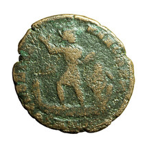 Roman Coin Valentinian II AE2 22mm Bust / Emperor on Galley with Victory 04054 - £17.10 GBP