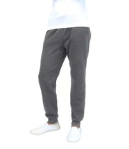 Galaxy By Harvic Fleece Jogger Pants Mens Small Slim Fit Charcoal Gray - $27.67