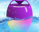 Wireless Bluetooth 5.0 Speaker, Ip68 Waterproof Pool Floating Speaker, O... - £40.84 GBP
